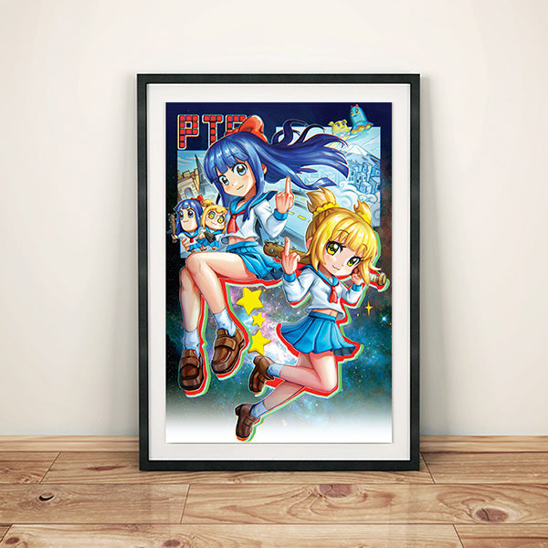 Pop Team Epic Poster Print - nayukidraws