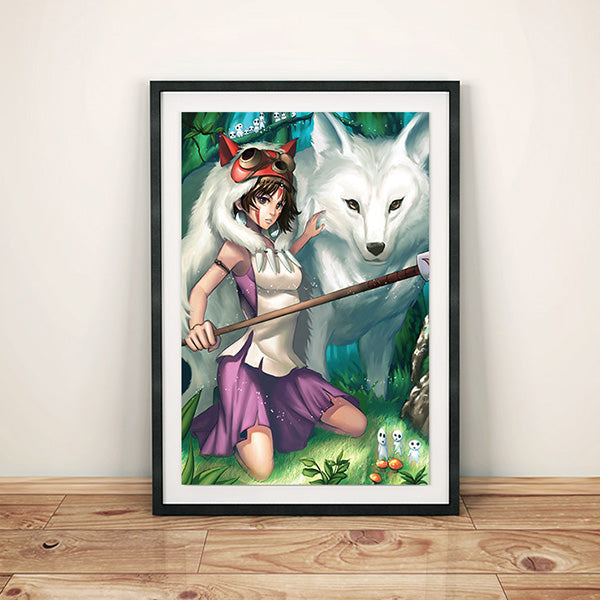 Princess Mononoke Poster - nayukidraws