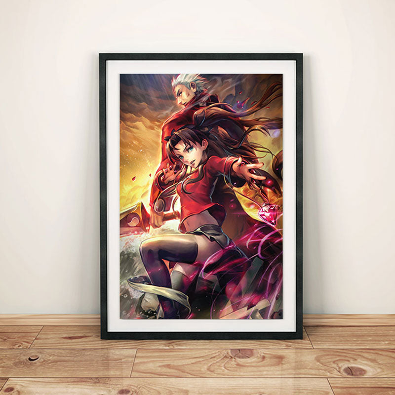 Rin Tohsaka Poster Print