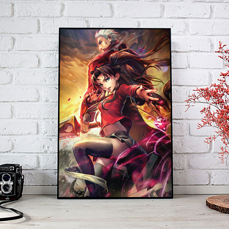 Rin Tohsaka Poster Print