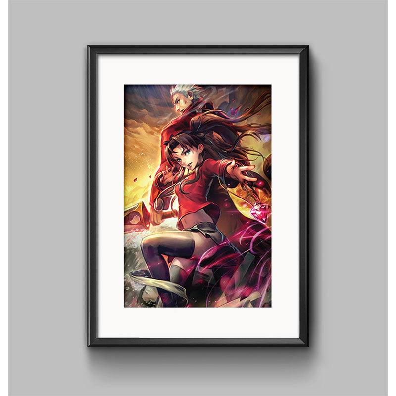 Rin Tohsaka Poster Print