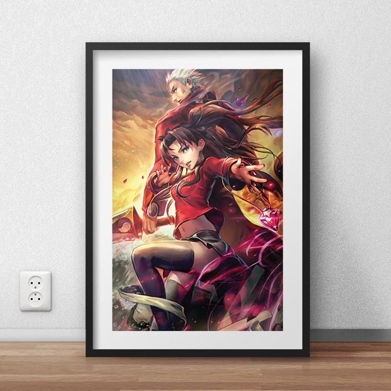 Rin Tohsaka Poster Print