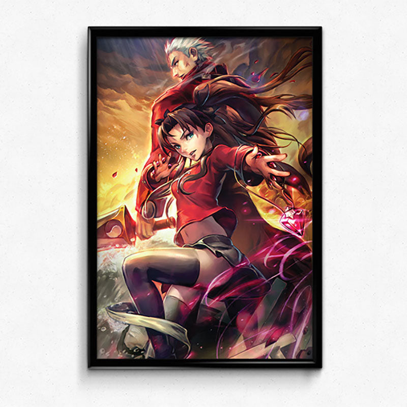 Rin Tohsaka Poster Print