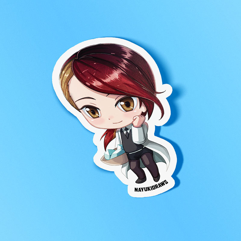 Rutile Vinyl Sticker - nayukidraws