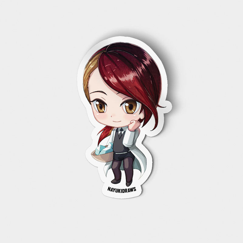 Rutile Vinyl Sticker - nayukidraws