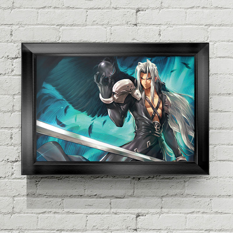 Sephiroth FF7 Poster Print