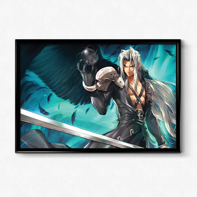 Sephiroth FF7 Poster Print