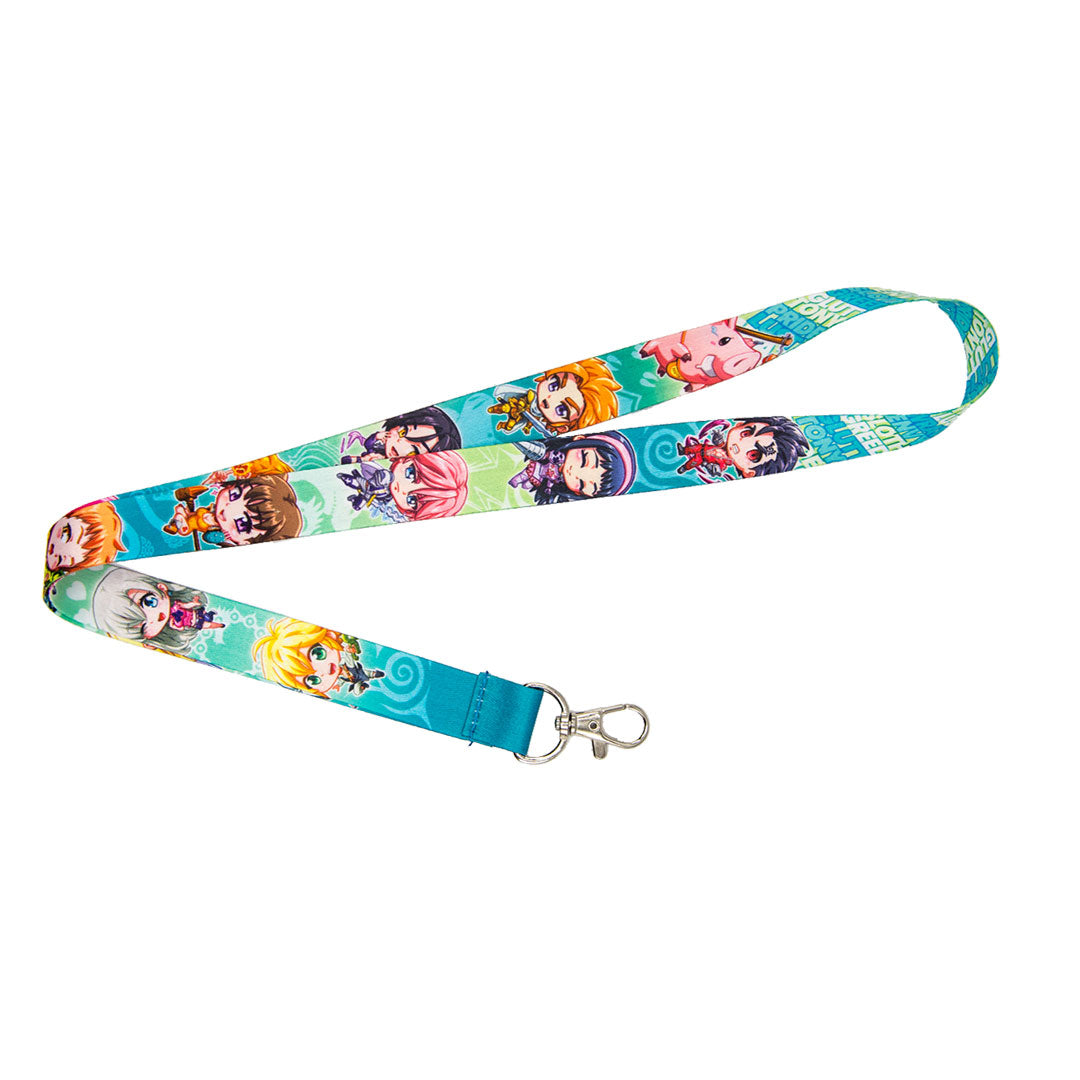Seven Sins Double-Sided Lanyard