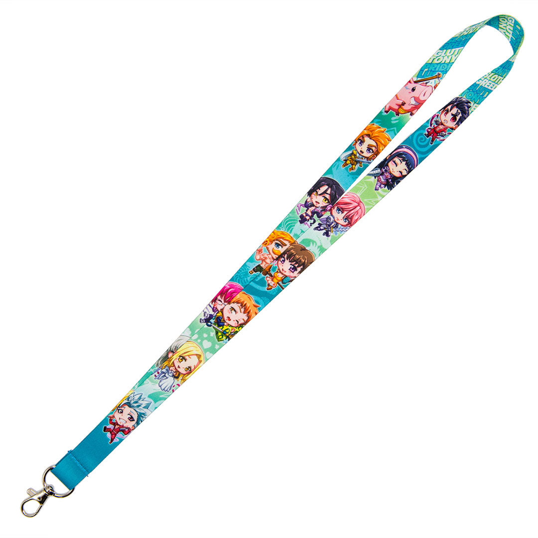 Seven Sins Double-Sided Lanyard