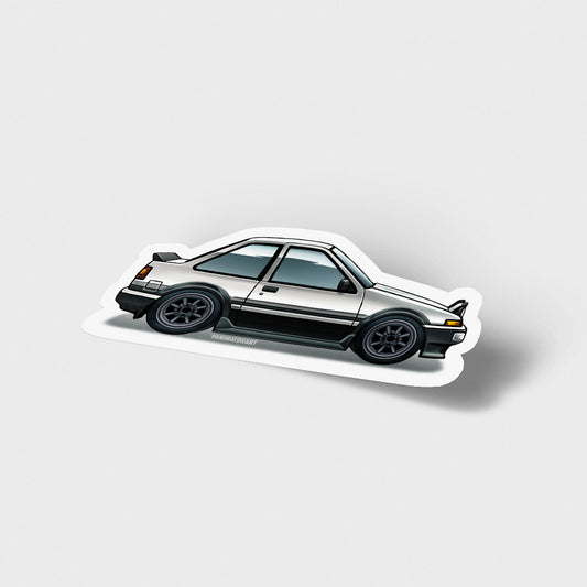 AE86 Collection Initial D Shinji Inui Coupe Vinyl Sticker