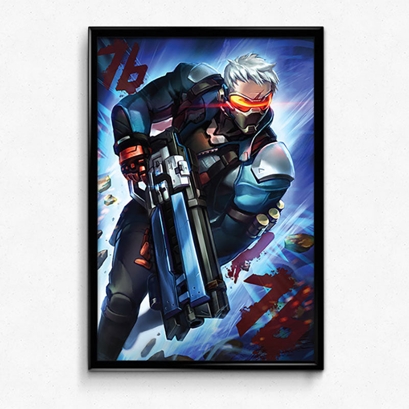 Soldier 76 Poster Print