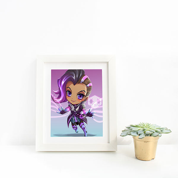 Sombra Chibi Mini Print