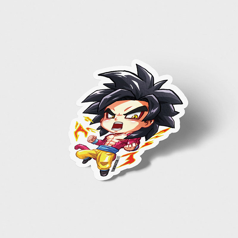 SSJ4 Goku Vinyl Sticker