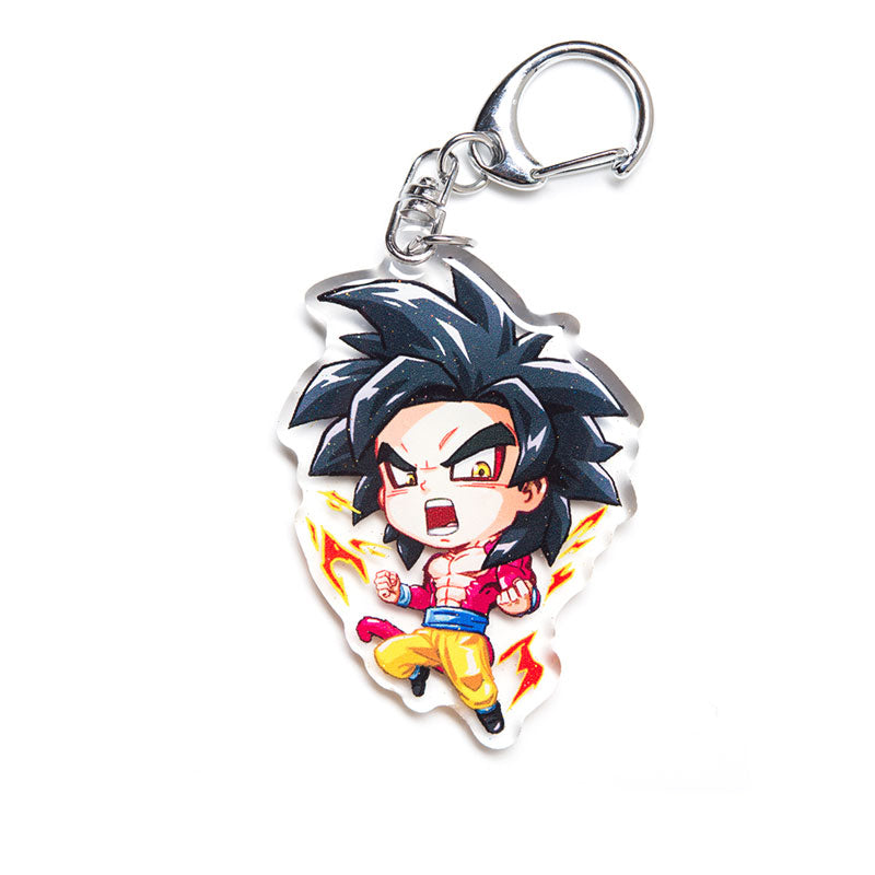 SSJ4 Goku Acrylic Charm Keychain