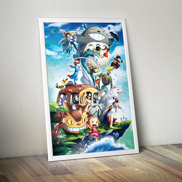 Studio Ghibli Poster Print - nayukidraws