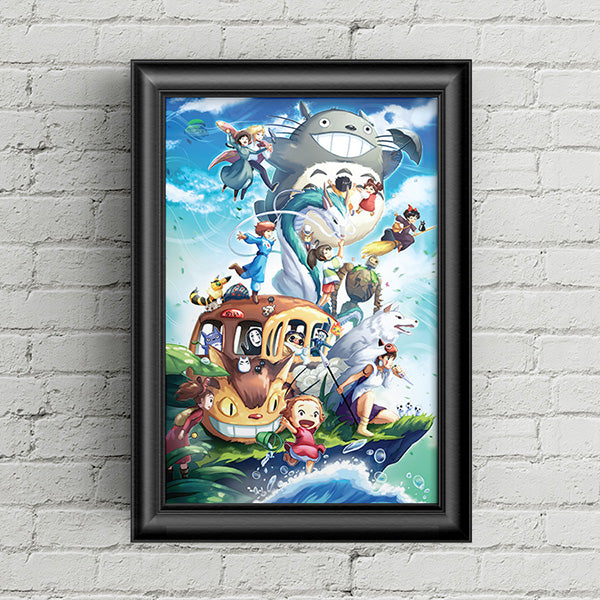 Studio Ghibli Poster Print - nayukidraws