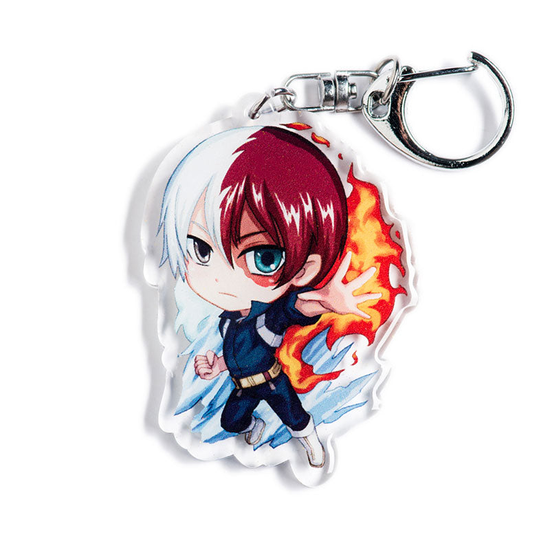 Todoroki Acrylic Keychain - nayukidraws