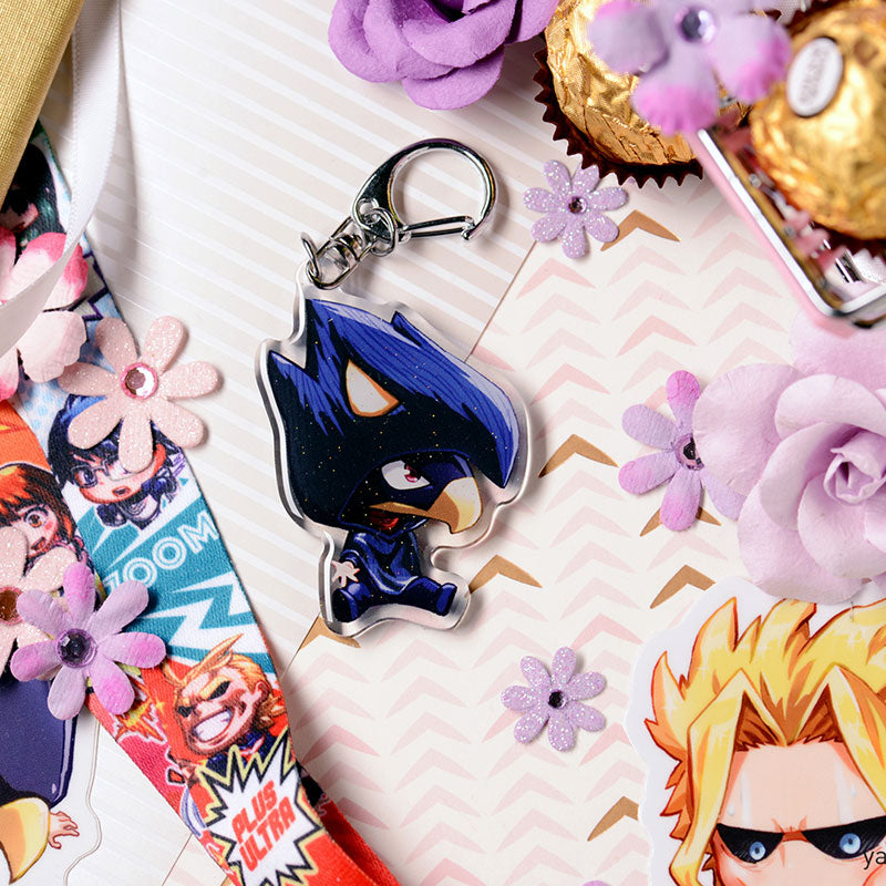 Tokoyami Pajama Kigurumi Acrylic Charm Keychain