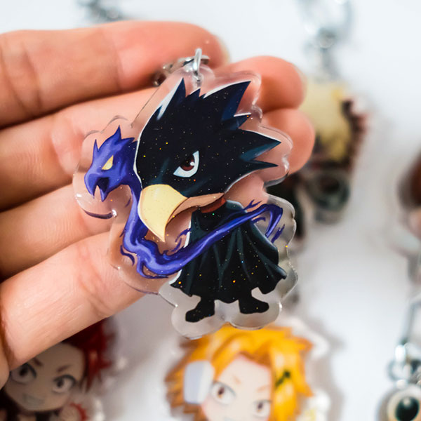 Tokoyami Acrylic Keychain - nayukidraws