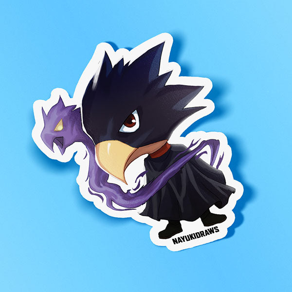 Tokoyami Vinyl Sticker - nayukidraws