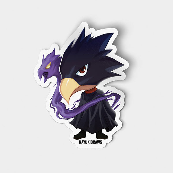 Tokoyami Vinyl Sticker - nayukidraws