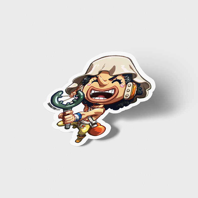 Usopp Vinyl Sticker – YanimatorART