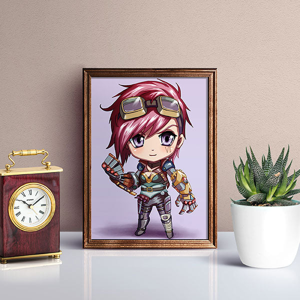 Vi Chibi Mini Print - nayukidraws