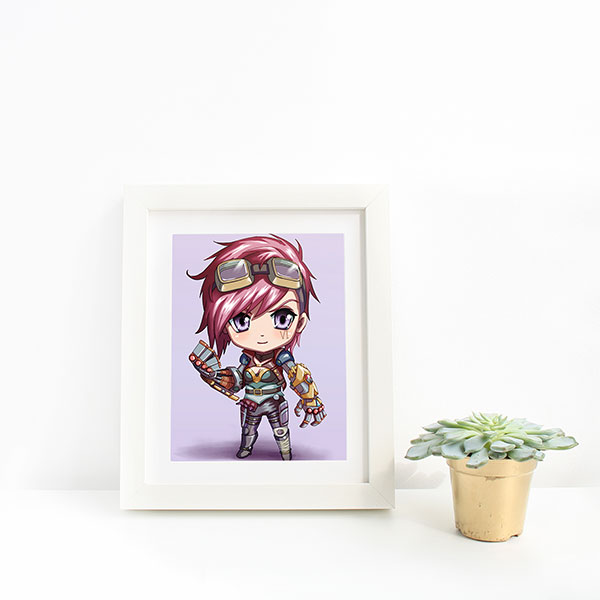 Vi Chibi Mini Print - nayukidraws