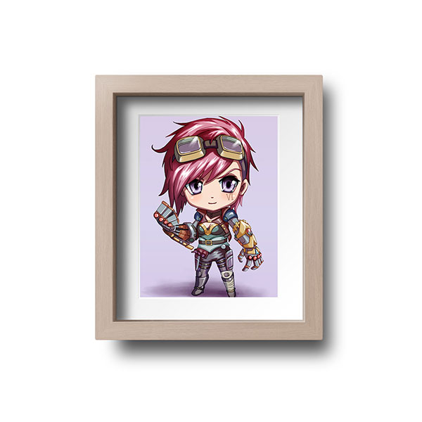 Vi Chibi Mini Print - nayukidraws