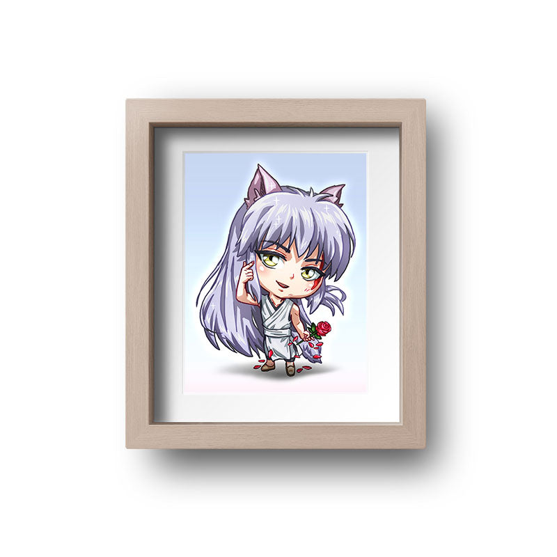 Yanimator Yoko Kurama Mini Print – YanimatorART