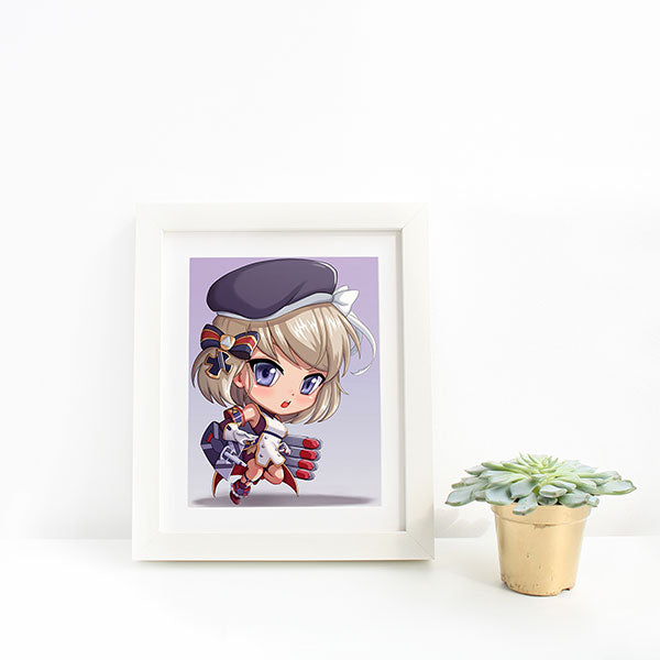 Z23 Chibi Mini Print - nayukidraws