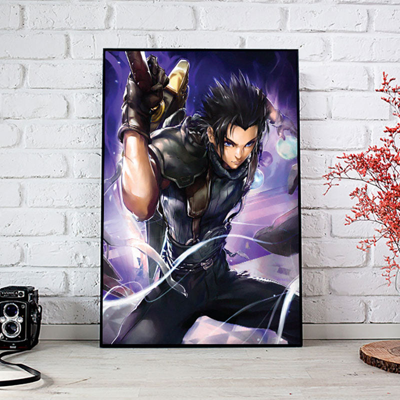 Zack Fair FF7 Poster Print