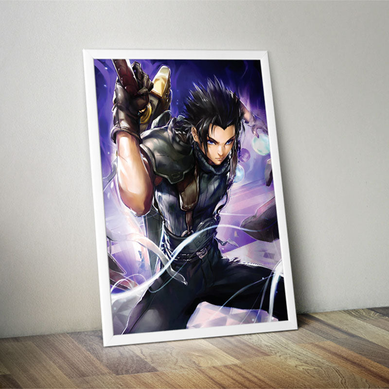 Zack Fair FF7 Poster Print