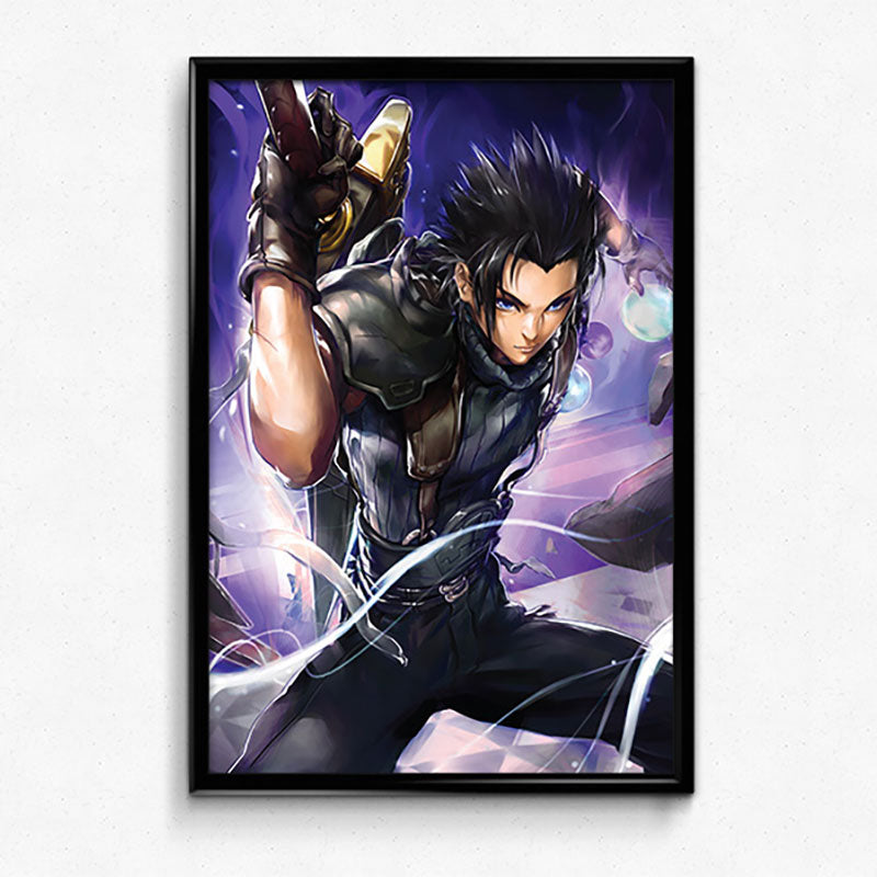 Zack Fair FF7 Poster Print