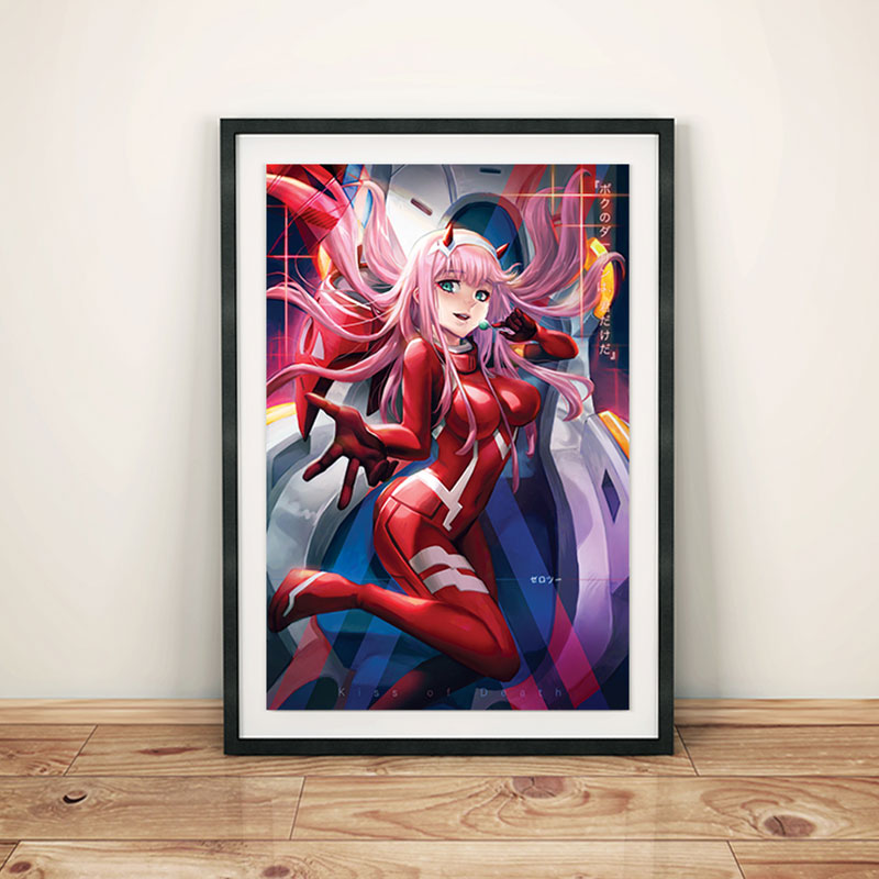 Zero Two Poster Print
