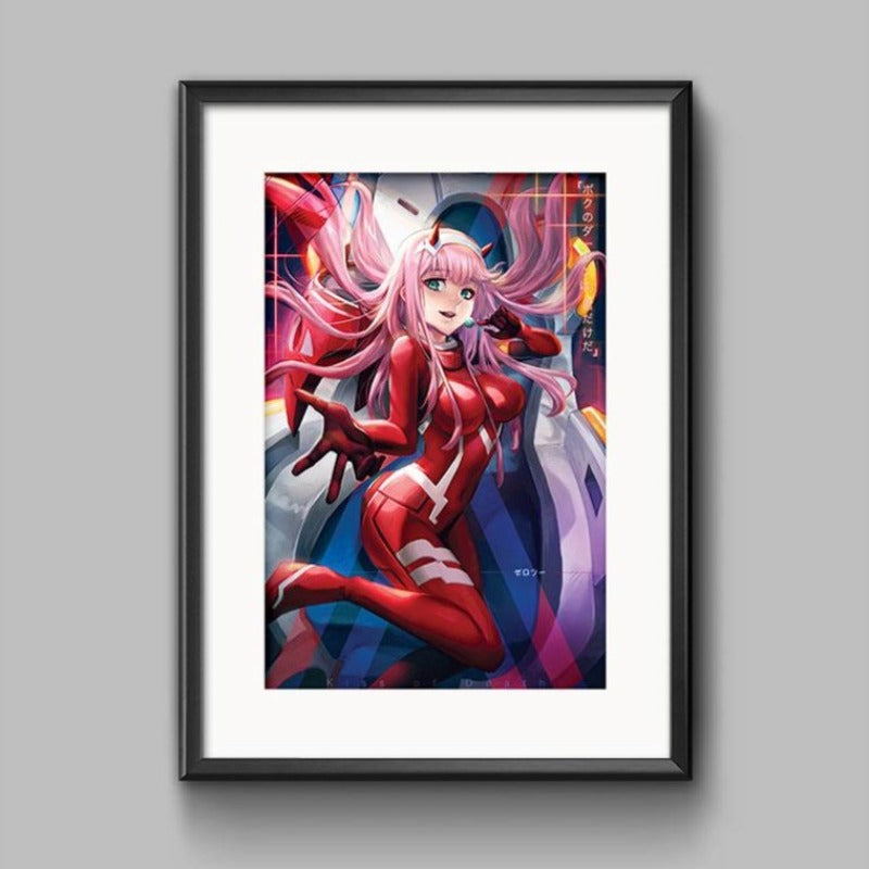Zero Two Poster Print