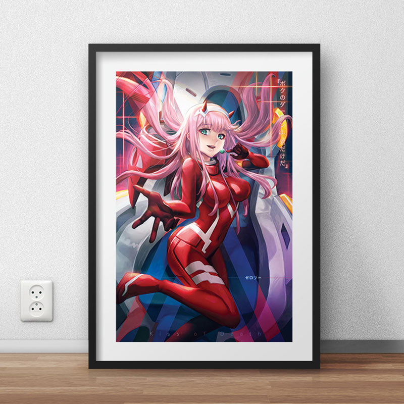 Zero Two Poster Print