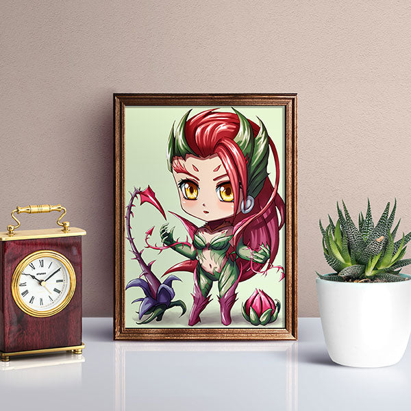 Zyra Chibi Mini Print - nayukidraws