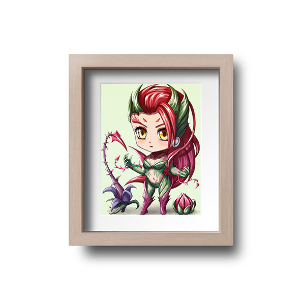 Zyra Chibi Mini Print - nayukidraws